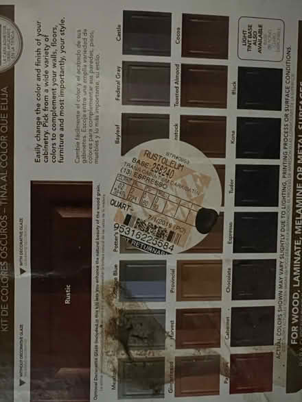 Photo of free Rustoleum Cabinet Paint kit. New (Ledgewood, NJ) #2