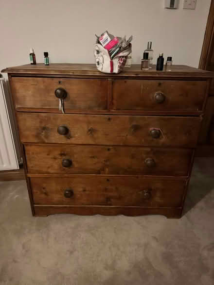 Photo of free Wooden Chest of Drawers (SW2) #2