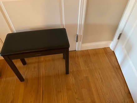 Photo of free Yamaha piano bench (Waltham near Moody and Main) #2