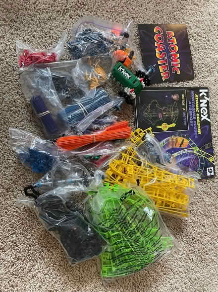 Photo of free K'Nex Atomic Coaster (Troy - Rochester and Wattles) #2