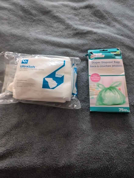 Photo of free Diaper disposal bags and dry wipes (Chevy Chase, MD) #1