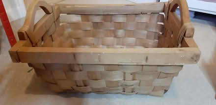 Photo of free Woven storage basket (Teignmouth) #2