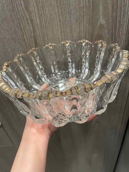 Photo of free Duncan and Miller glass bowl (Kirkland) #1