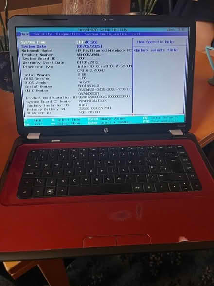 Photo of free Laptop (Bath & North East Somerset) #2