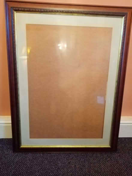 Photo of free Large wooden picture frame (Kidderminster DY10) #1