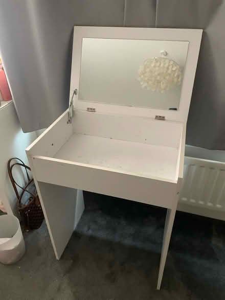 Photo of free 2 white Vanity tables (Green st green br6) #4