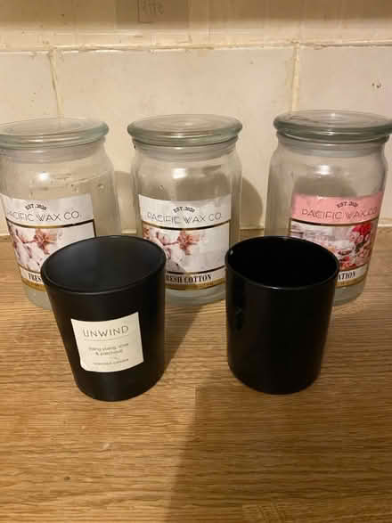 Photo of free Used candle jars (Bartley Green B32) #1