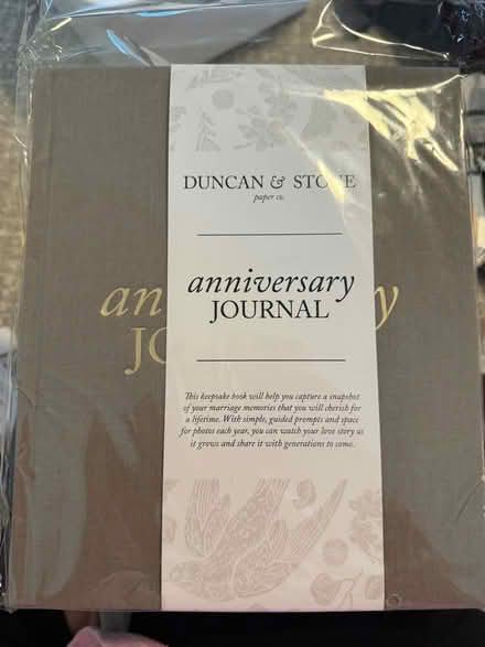 Photo of free Brand new anniversary journal (19803) #1