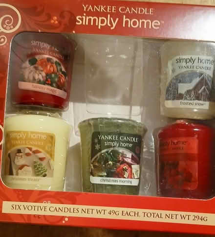 Photo of free Yankee Candle Simply Home x5 votive candles (South Croydon CR2) #1