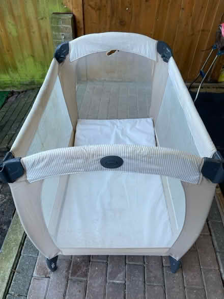 Photo of free Graco Travel Cot grey (Se279) #1