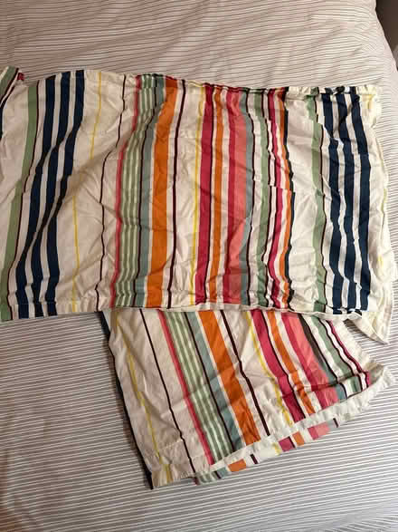 Photo of free Joules stripey duvet cover (SW14) #1