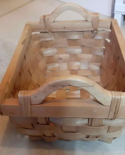 Photo of free Woven storage basket (Teignmouth) #1