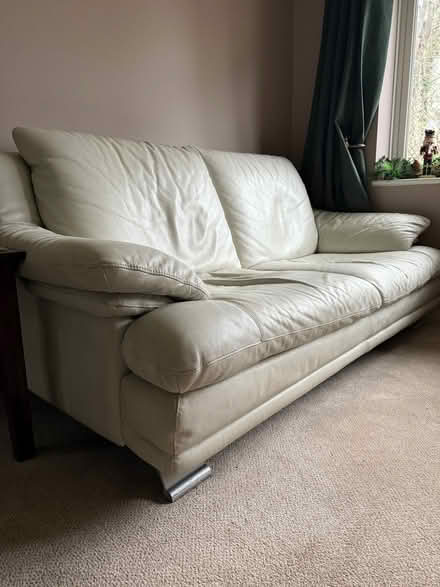 Photo of free Leather sofa (Penn HP13) #1