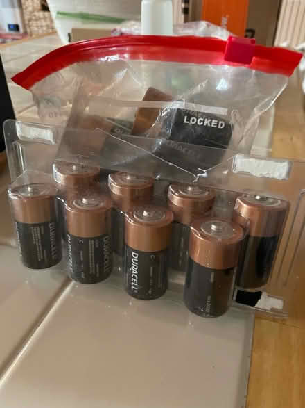 Photo of free NEW C and D batteries (Columbia Heights) #1