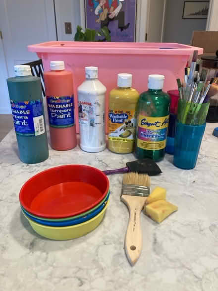 Photo of free Painting Supplies (Evanston, near Penny Park) #1