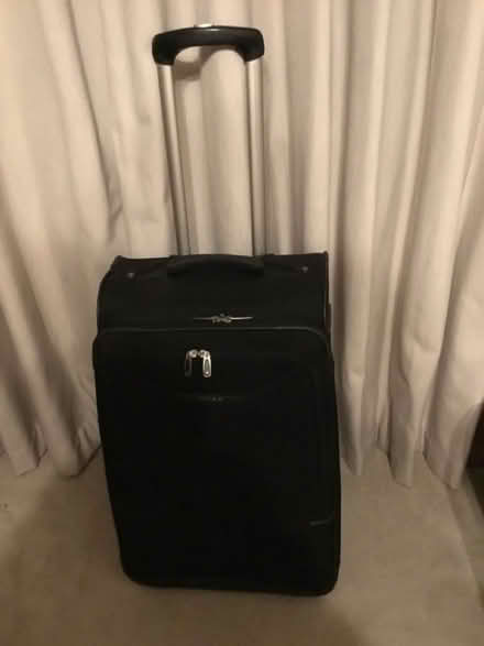 Photo of free Large, Black fabric suitcase (Letchworth SG6) #2