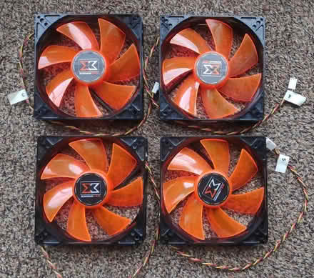 Photo of free Four Xigmatek 120mm fans, all working (Woodlands TW7) #1