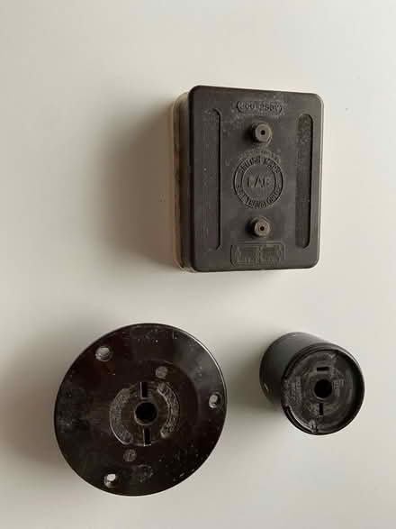 Photo of free Historic electrical fittings (Simonstone BB12) #1