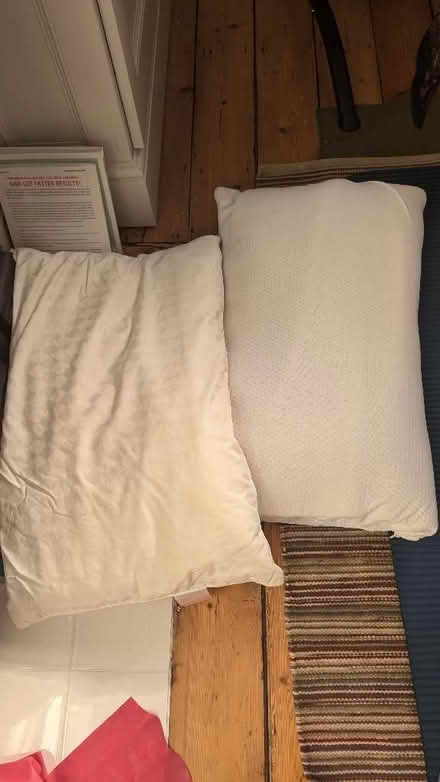 Photo of free 2 bed pillows (used) (Balsall Heath B12) #1