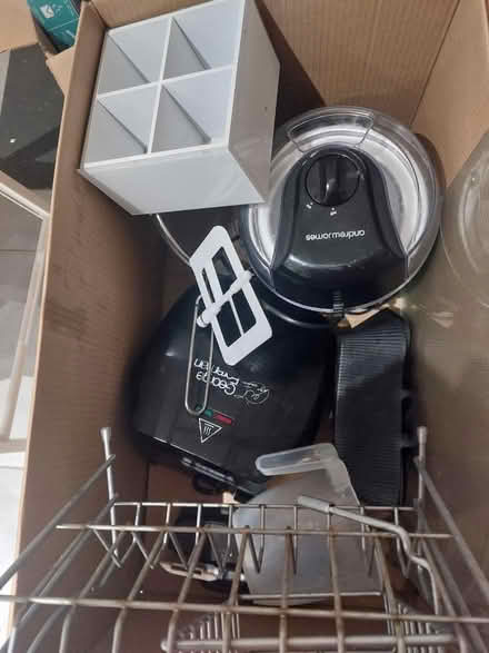 Photo of free Box of kitchen items George forman (Ashfordby LE14) #1