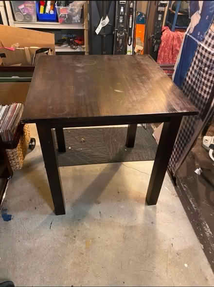 Photo of free wood table (kerns - 30 / ne couch) #2