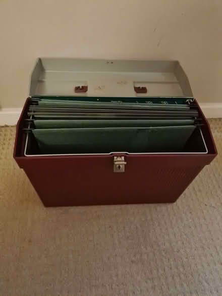 Photo of free Filing box (Lewes BN7) #2