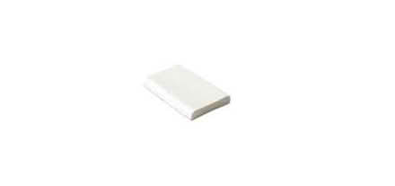 Photo of 'D' profile white uPvc trim (Trefonen SY10) #1