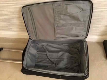 Photo of free Large, Black fabric suitcase (Letchworth SG6) #1