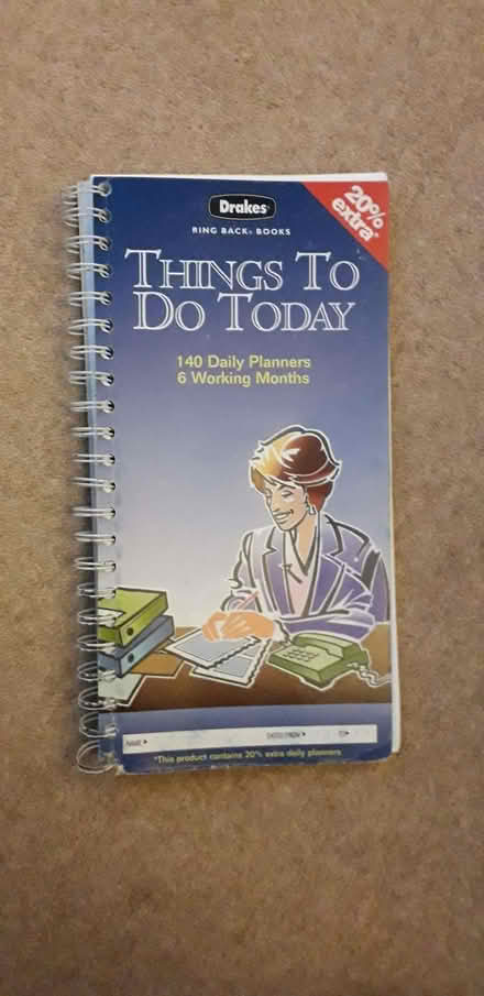 Photo of free Things to do today notebook (Bilton HG1) #2