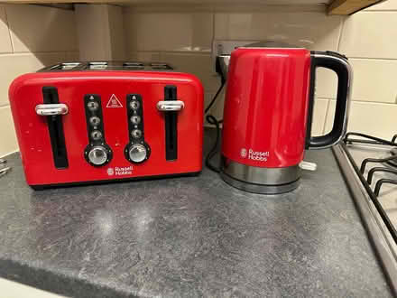 Photo of free Red kettle and toaster (Selsdon) #1