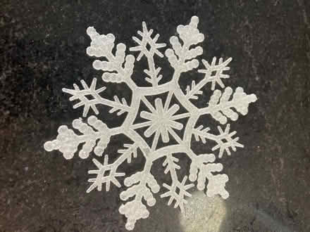 Photo of free Box of decorative snowflakes (Sundale Fremont) #1