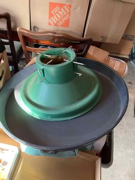 Photo of free Tree stand and pan (Oradell) #1