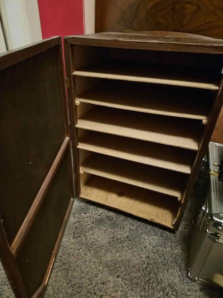 Photo of free Wooden cupboard with shelves (Riddlesdown CR8) #1