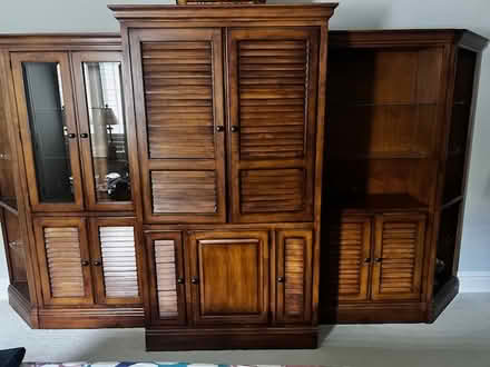 Photo of free wood shelving with cabinet (Fort Myers, FL) #2