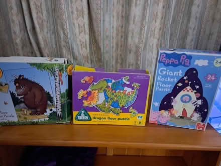 Photo of free 5 boxed Jigsaws for approx. Ages 3-6 (Kendal LA9) #1