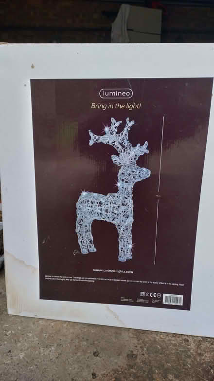 Photo of free Twinkling Reindeer with LED lights (Kenley CR8) #3