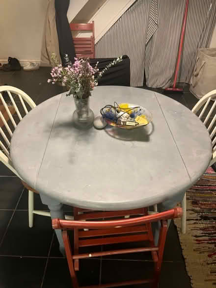 Photo of free Grey painted table (Whitehall, Bristol) #2