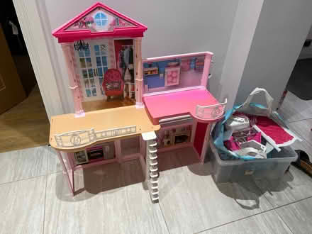 Photo of free Barbie house and accessories (Golborne WA3) #1