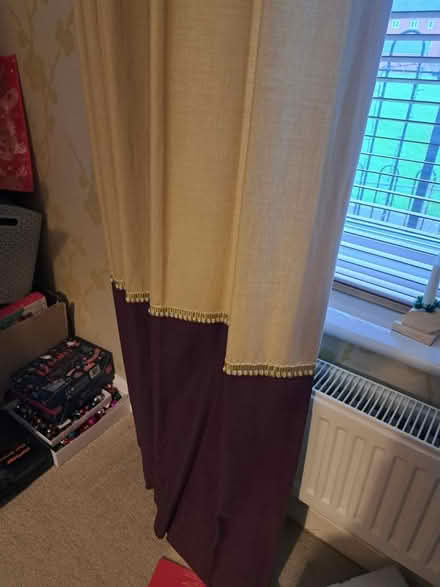 Photo of free Long Eyelet Curtains (Stroud) #2