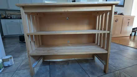 Photo of free Corner Table/shelves (Magoun Sq) #2