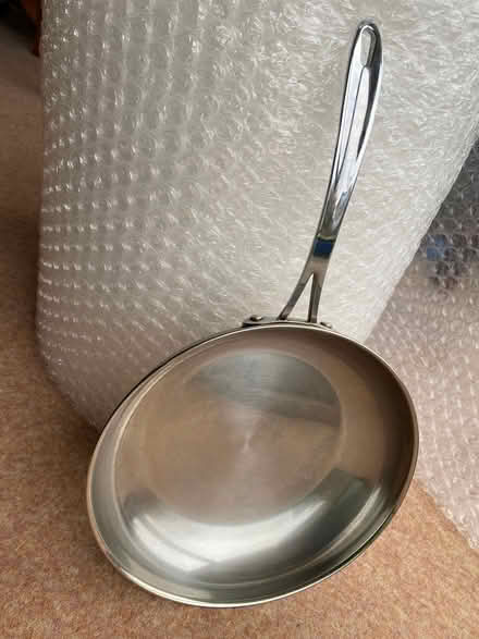 Photo of free s/s Frying pan (St Leonards BH24) #4