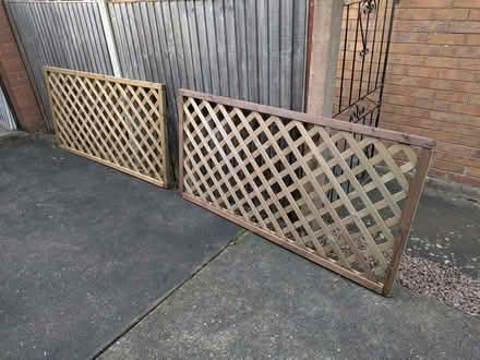 Photo of free Diamond trellis x2 (Welton LN2) #1