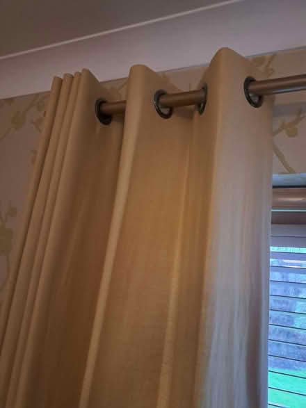 Photo of free Long Eyelet Curtains (Stroud) #3