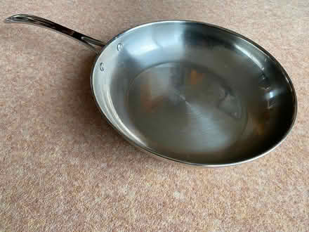 Photo of free s/s Frying pan (St Leonards BH24) #1