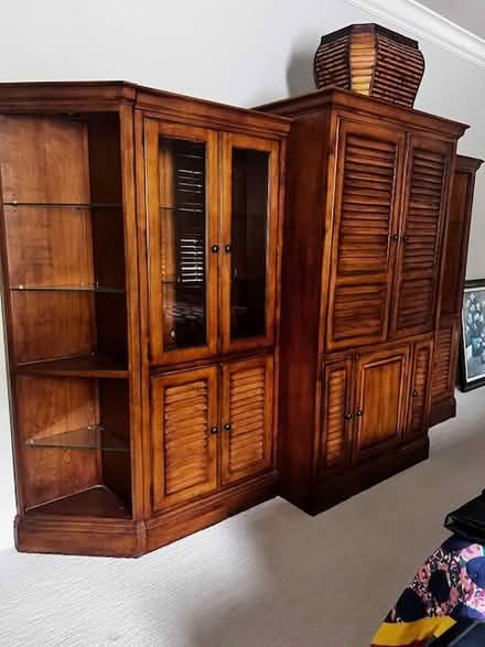 Photo of free wood shelving with cabinet (Fort Myers, FL) #3