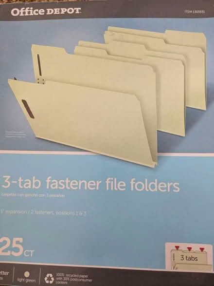 Photo of free Multiple types of file folders (Belmont near 101 & Ralston) #1