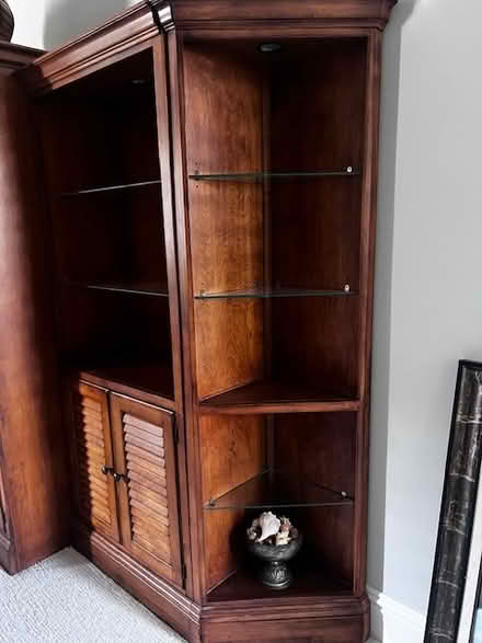 Photo of free wood shelving with cabinet (Fort Myers, FL) #1