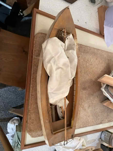 Photo of free Small wooden sailing boat (Tenbury Wells, WR15) #1