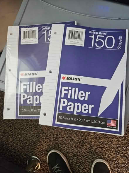 Photo of free Filler paper (Longwood) #1