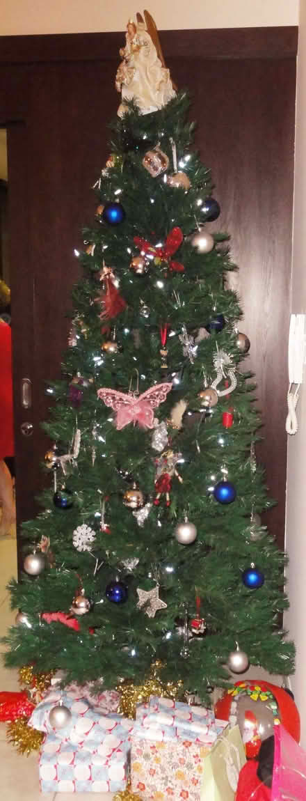 Photo of free Aftificial Christmas Tree 7ft (Fulham SW6) #1